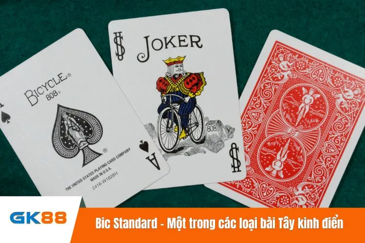 Bic Standard - Một trong các loại bài Tây kinh điển