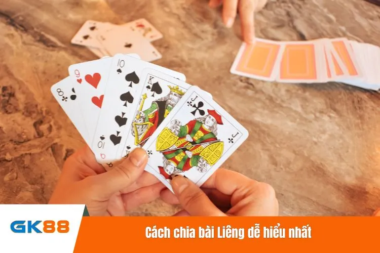Cách chia bài Liêng dễ hiểu nhất