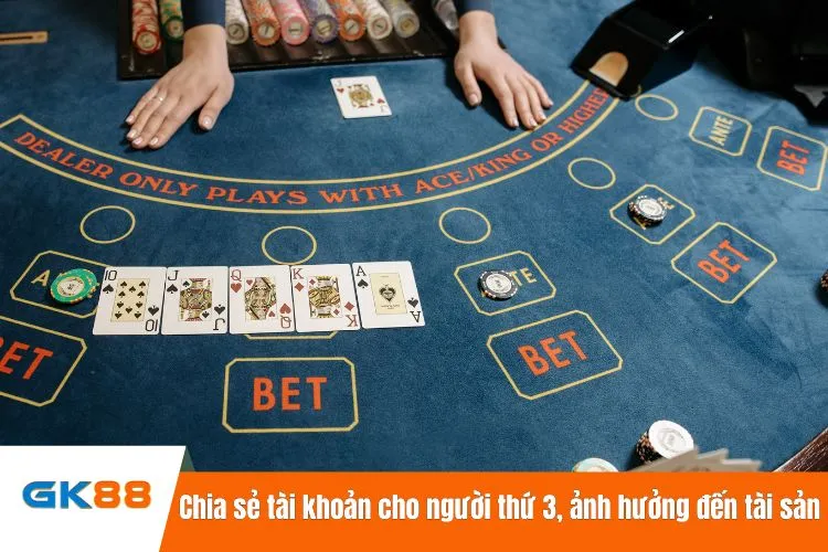 Chia sẻ tài khoản cho người thứ 3, ảnh hưởng đến tài sản