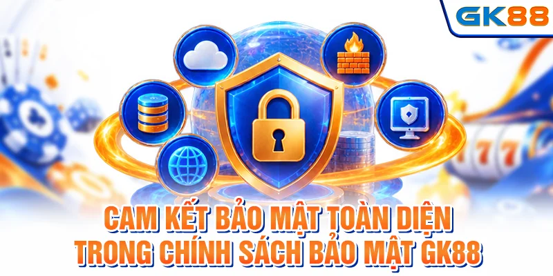 Cam kết bảo mật toàn diện trong chính sách bảo mật GK88