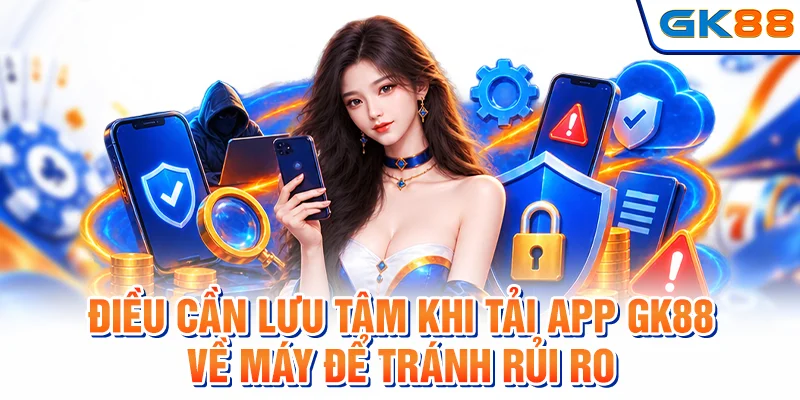 Điều cần lưu tâm khi tải app GK88 về máy để tránh rủi ro
