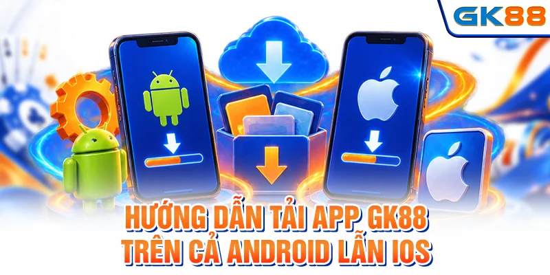 Hướng dẫn tải app GK88 nhanh chóng trên Android, iOS