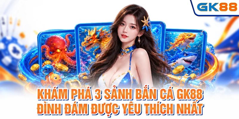 3 sảnh bắn cá đổi thưởng đang thu hút người chơi nhất
