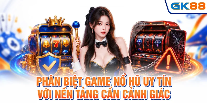Phân biệt game nổ hũ uy tín với nền tảng cần cảnh giác